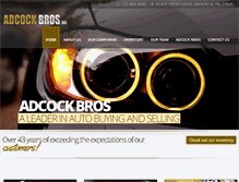 Tablet Screenshot of adcockbrothers.com